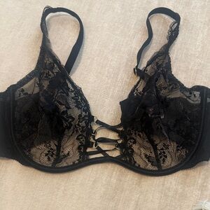 Agent Provocateur Black Lace Bra
